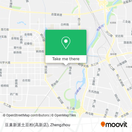 豆巢新派土豆粉(高新店) map