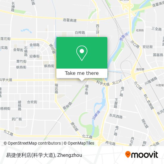 易捷便利店(科学大道) map