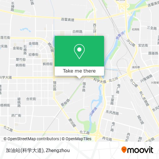 加油站(科学大道) map