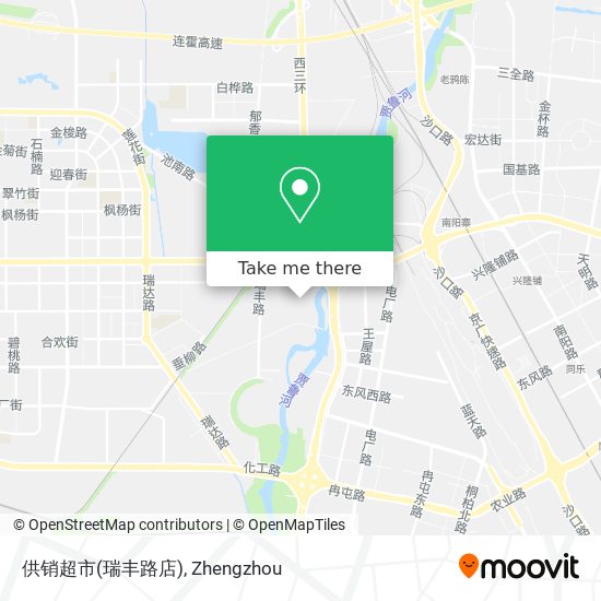 供销超市(瑞丰路店) map