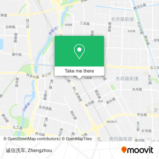 诚信洗车 map