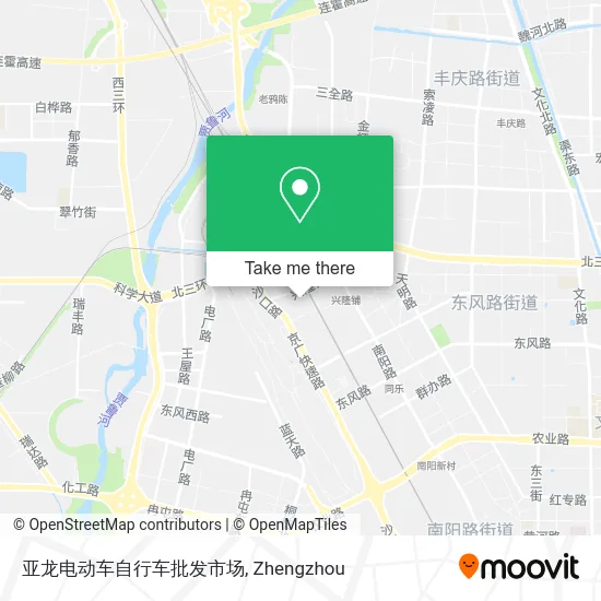 亚龙电动车自行车批发市场 map