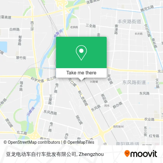 亚龙电动车自行车批发有限公司 map
