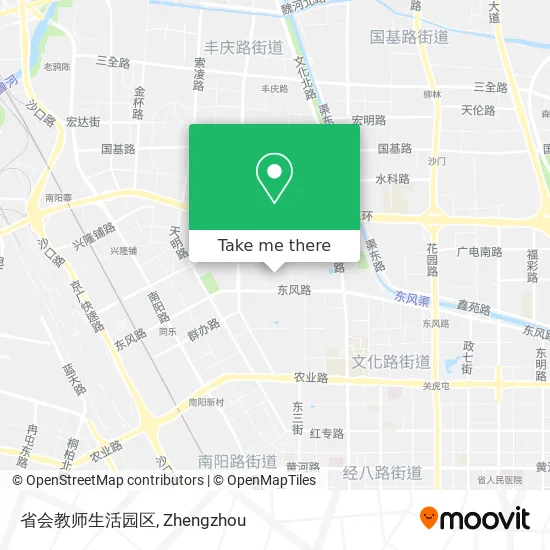 省会教师生活园区 map
