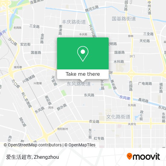 爱生活超市 map