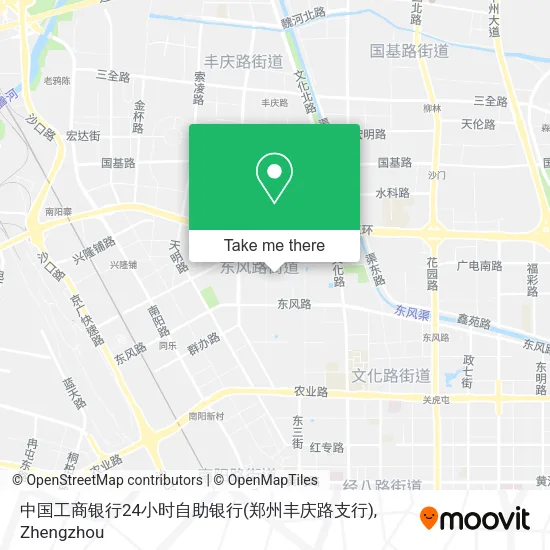 中国工商银行24小时自助银行(郑州丰庆路支行) map