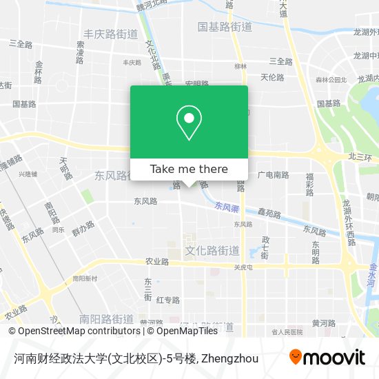 河南财经政法大学(文北校区)-5号楼 map
