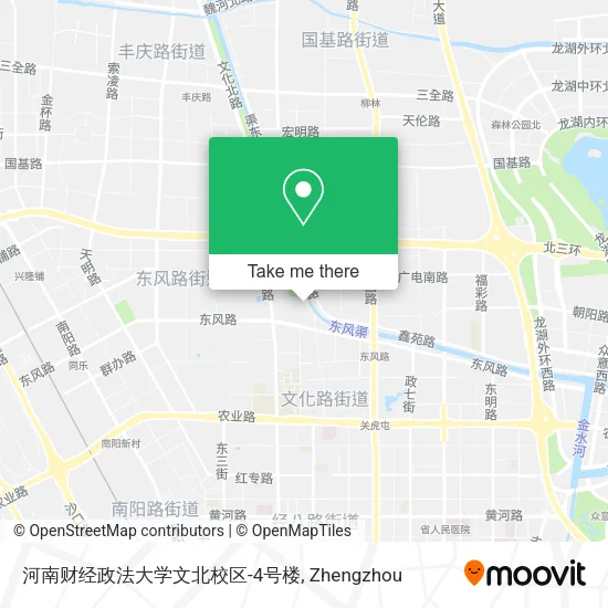 河南财经政法大学文北校区-4号楼 map