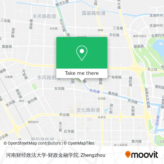 河南财经政法大学-财政金融学院 map