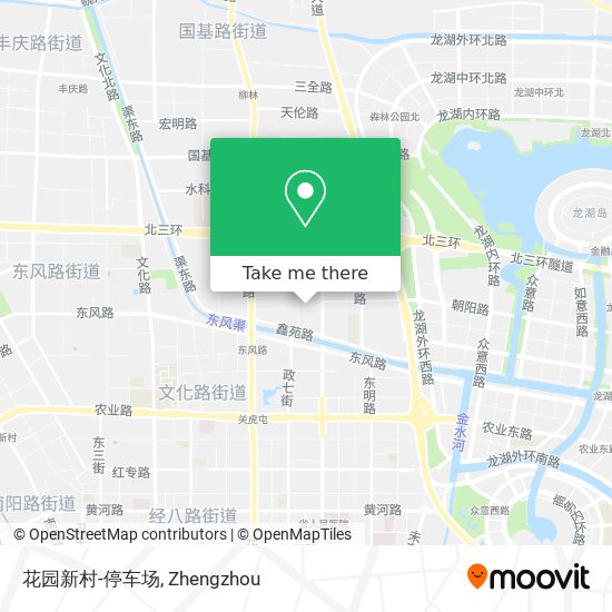花园新村-停车场 map