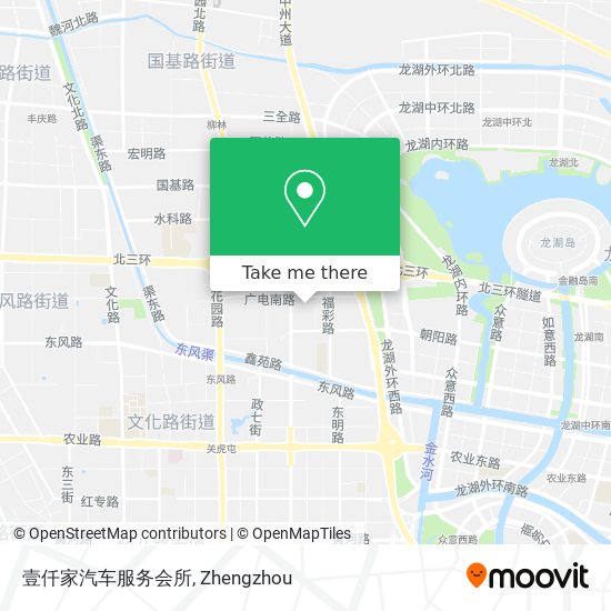 壹仟家汽车服务会所 map