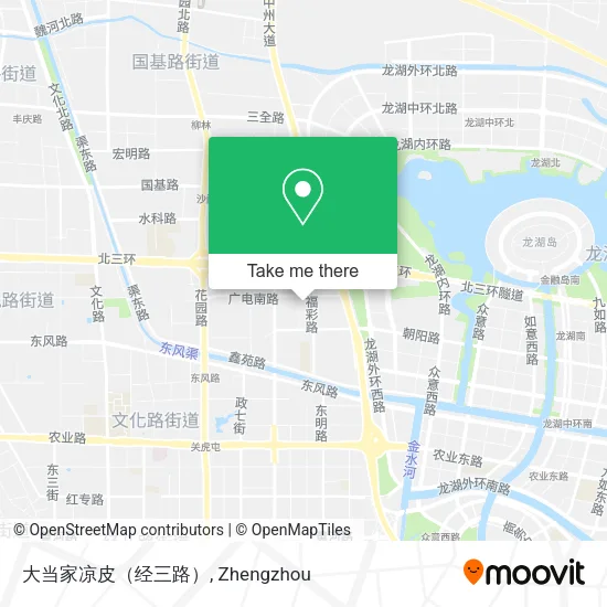 大当家凉皮（经三路） map