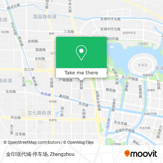金印现代城-停车场 map