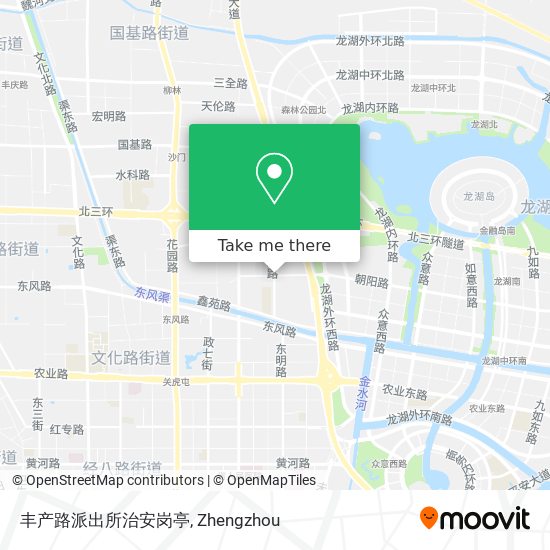 丰产路派出所治安岗亭 map