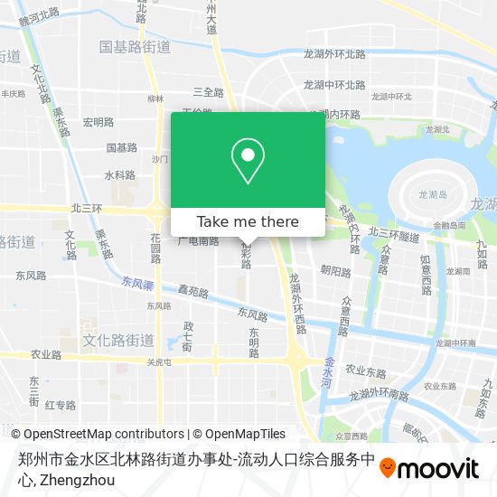 郑州市金水区北林路街道办事处-流动人口综合服务中心 map