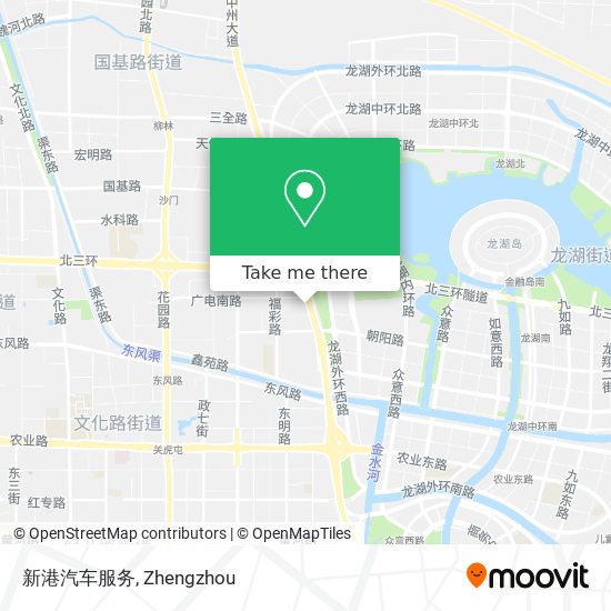新港汽车服务 map