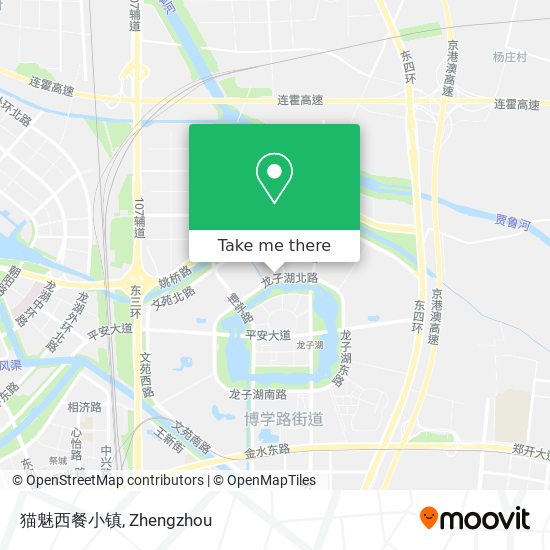 猫魅西餐小镇 map