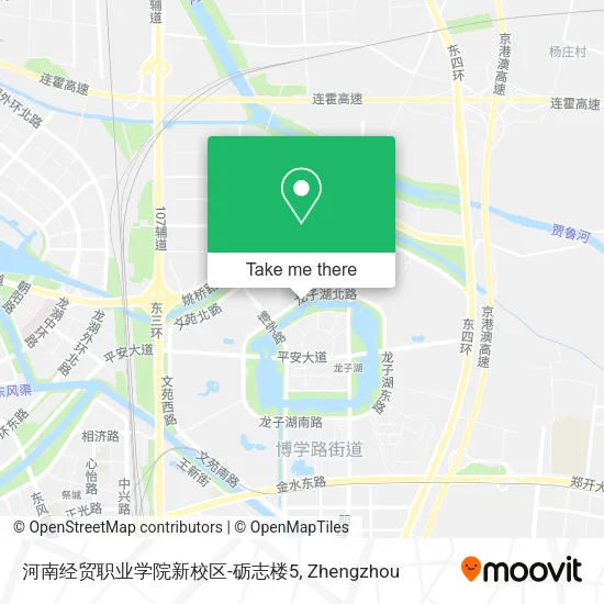 河南经贸职业学院新校区-砺志楼5 map