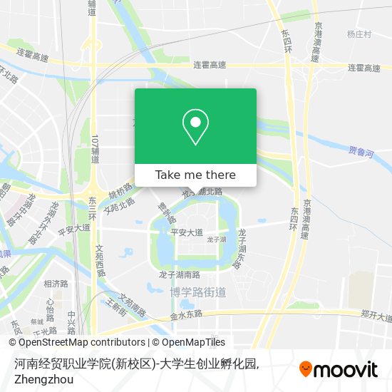 河南经贸职业学院(新校区)-大学生创业孵化园 map