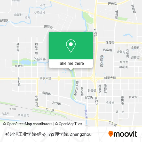 郑州轻工业学院-经济与管理学院 map