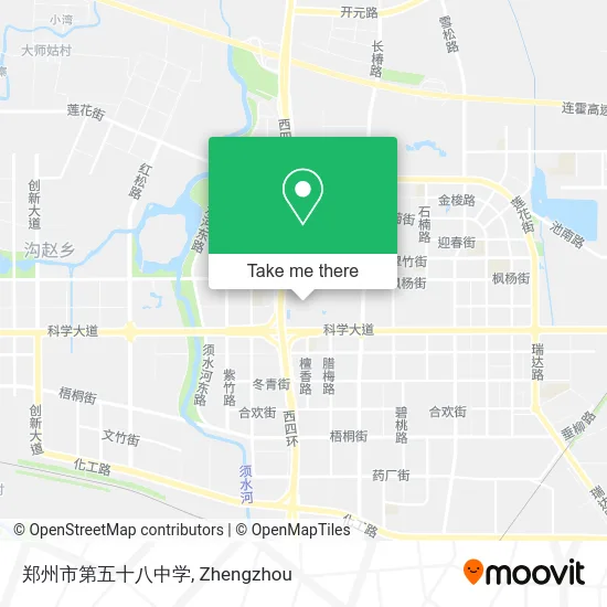 郑州市第五十八中学 map