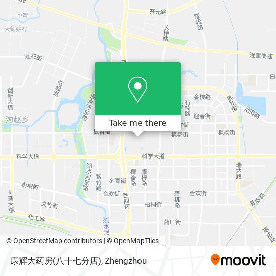 康辉大药房(八十七分店) map