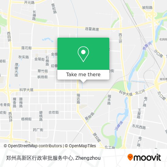 郑州高新区行政审批服务中心 map