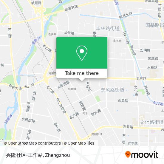 兴隆社区-工作站 map