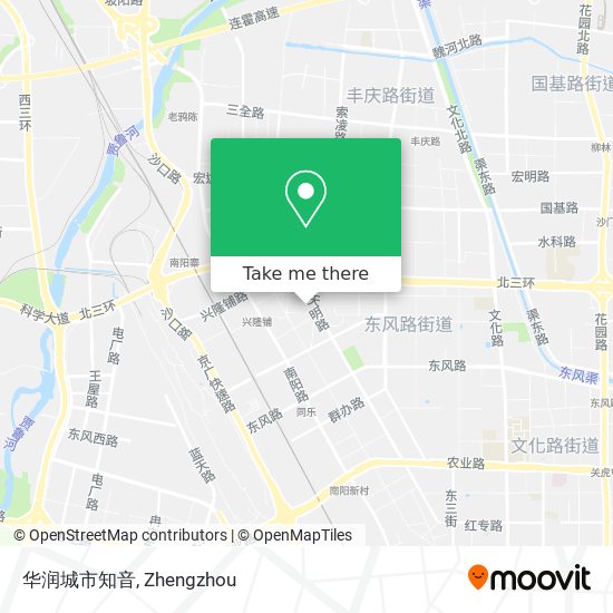 华润城市知音 map