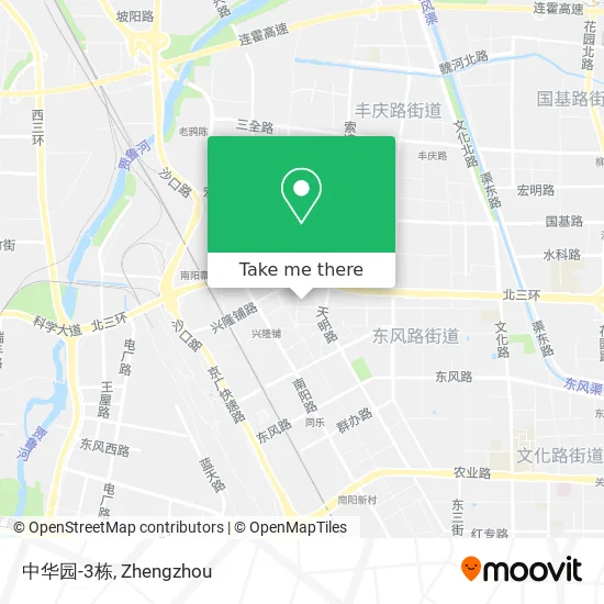 中华园-3栋 map