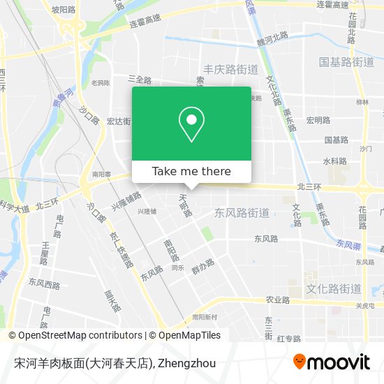 宋河羊肉板面(大河春天店) map