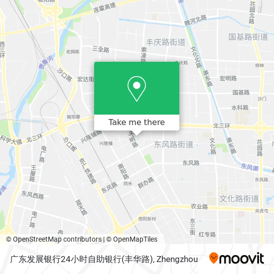 广东发展银行24小时自助银行(丰华路) map