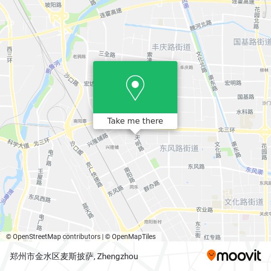 郑州市金水区麦斯披萨 map