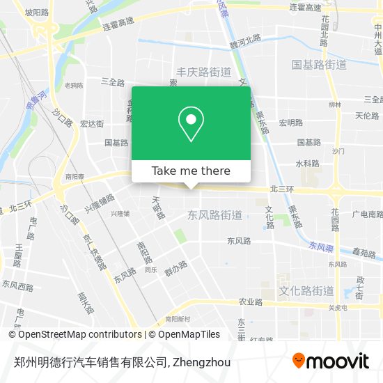 郑州明德行汽车销售有限公司 map