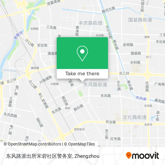 东风路派出所宋砦社区警务室 map