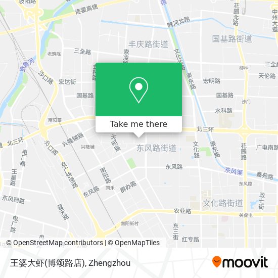 王婆大虾(博颂路店) map