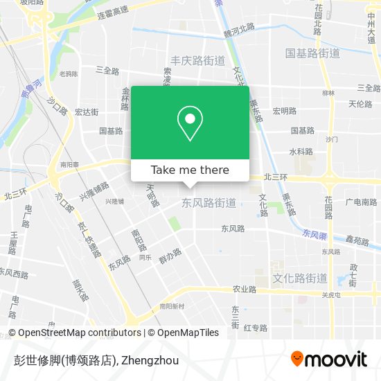 彭世修脚(博颂路店) map