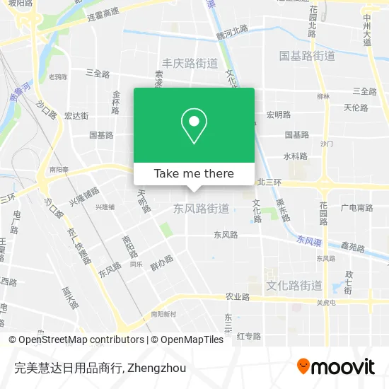 完美慧达日用品商行 map