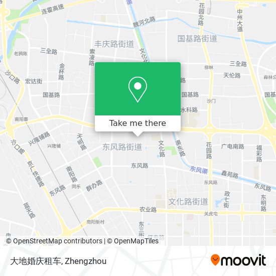 大地婚庆租车 map