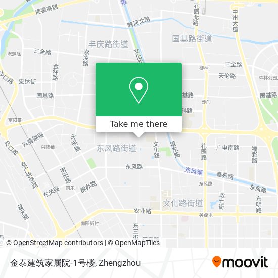 金泰建筑家属院-1号楼 map