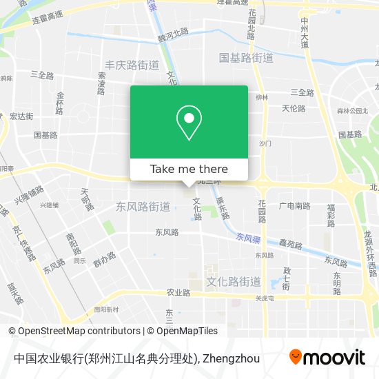 中国农业银行(郑州江山名典分理处) map