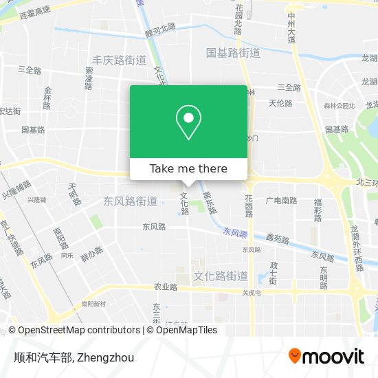 顺和汽车部 map
