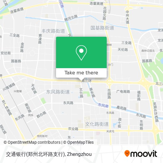 交通银行(郑州北环路支行) map