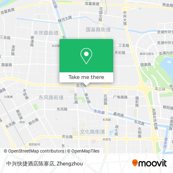 中兴快捷酒店陈寨店 map
