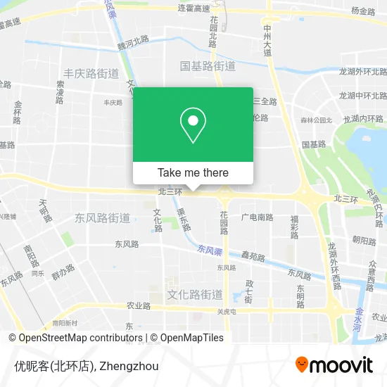 优昵客(北环店) map