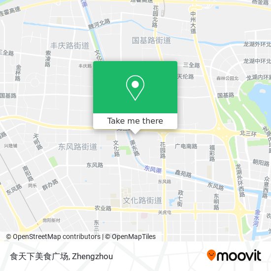 食天下美食广场 map