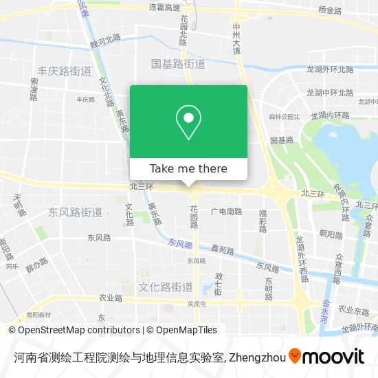 河南省测绘工程院测绘与地理信息实验室 map