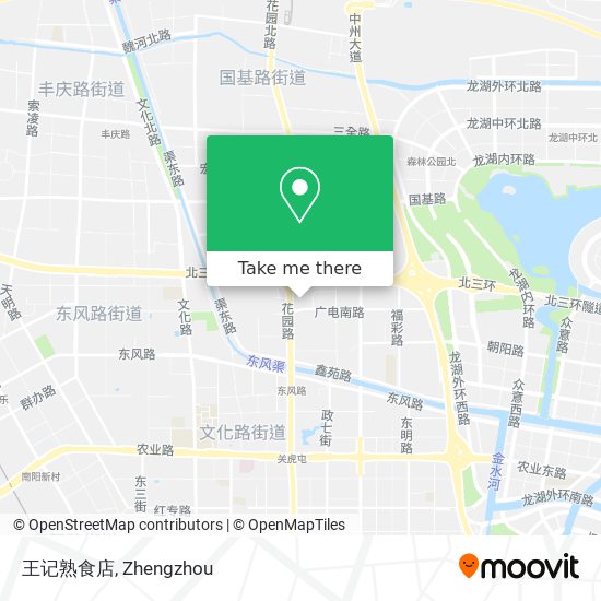 王记熟食店 map