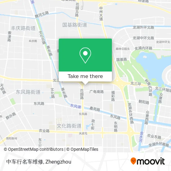 中车行名车维修 map