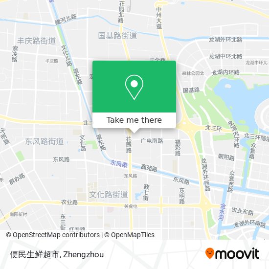 便民生鲜超市 map